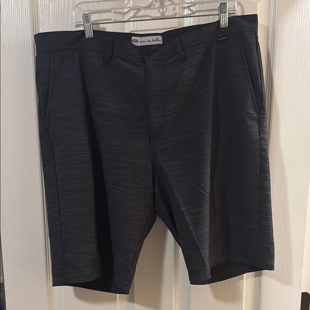 Travis Mathew- Men's Black Golf Shorts